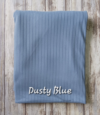 Dusty Blue Sweater Romper